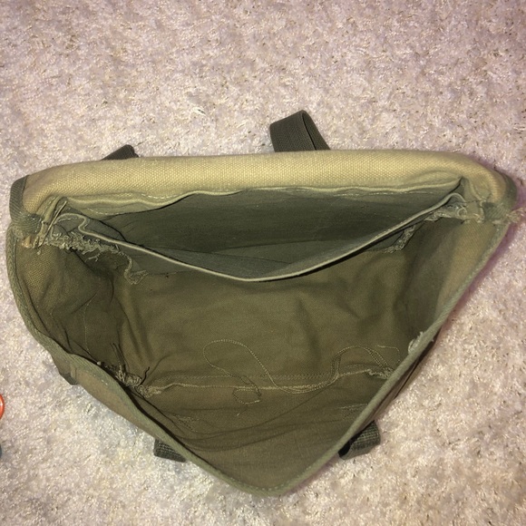 Vintage Military Canvas Backpack - Picture 6 of 8